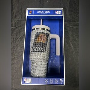 NEW - Phoenix SunsBling Colossal 46oz Stainless Steel Tumbler White/ Diamonds